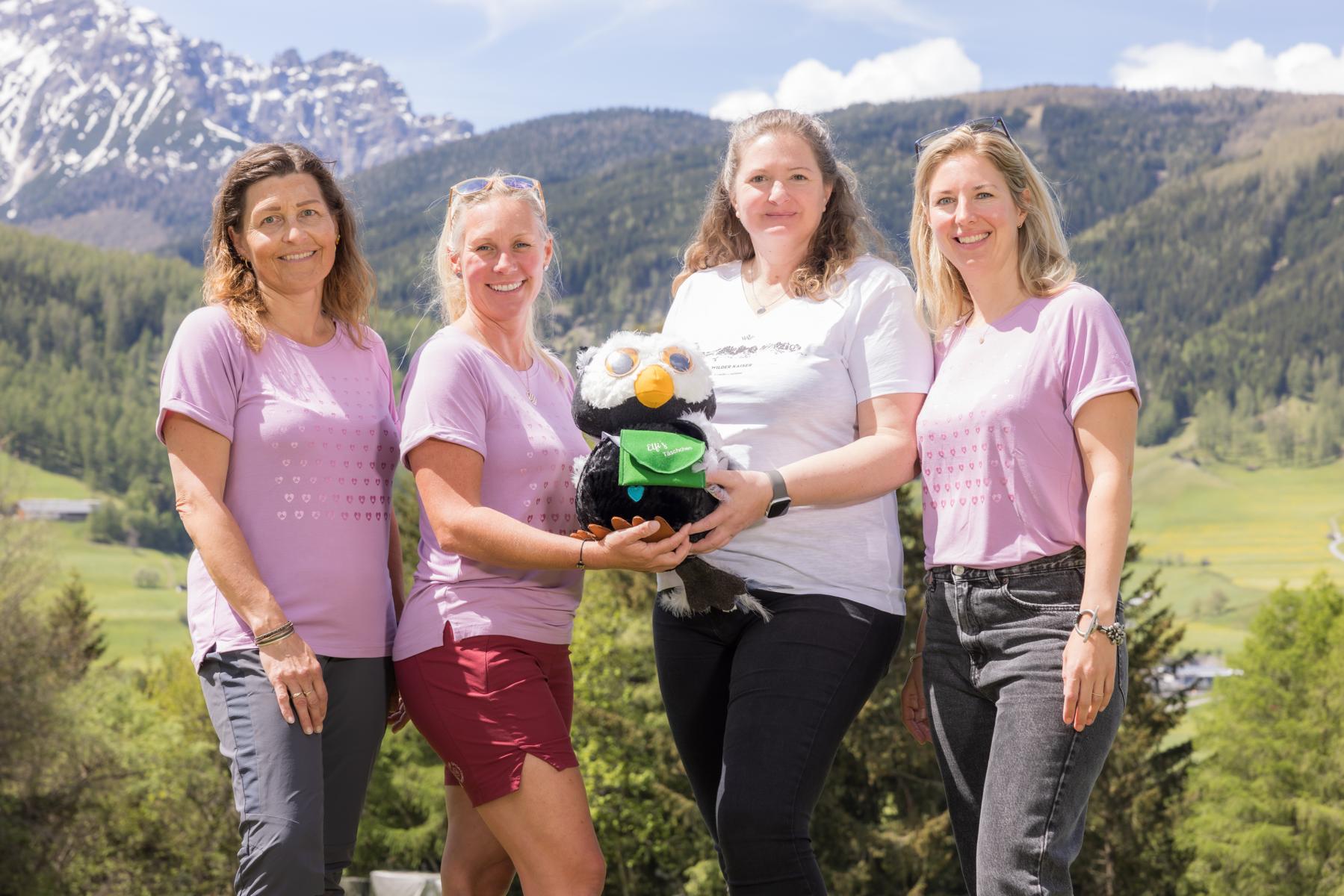 Claudia, Sabrina, Anna und Silvana
