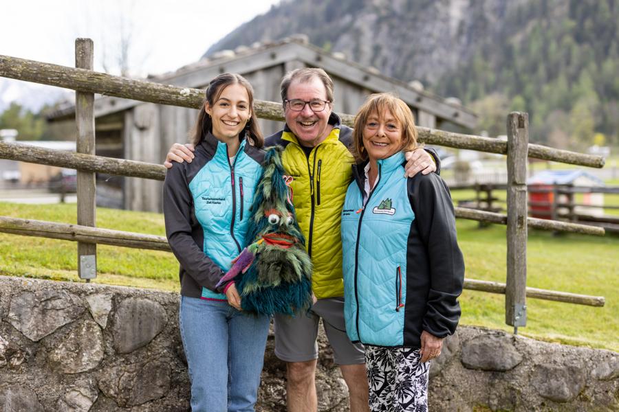 Lea, Charly und Franziska